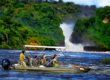 Enjoy an unforgettable boat experience at the bottom of Murchison Falls.