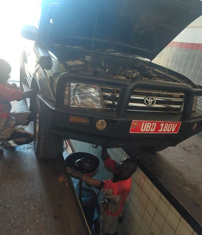 renting a car in uganda